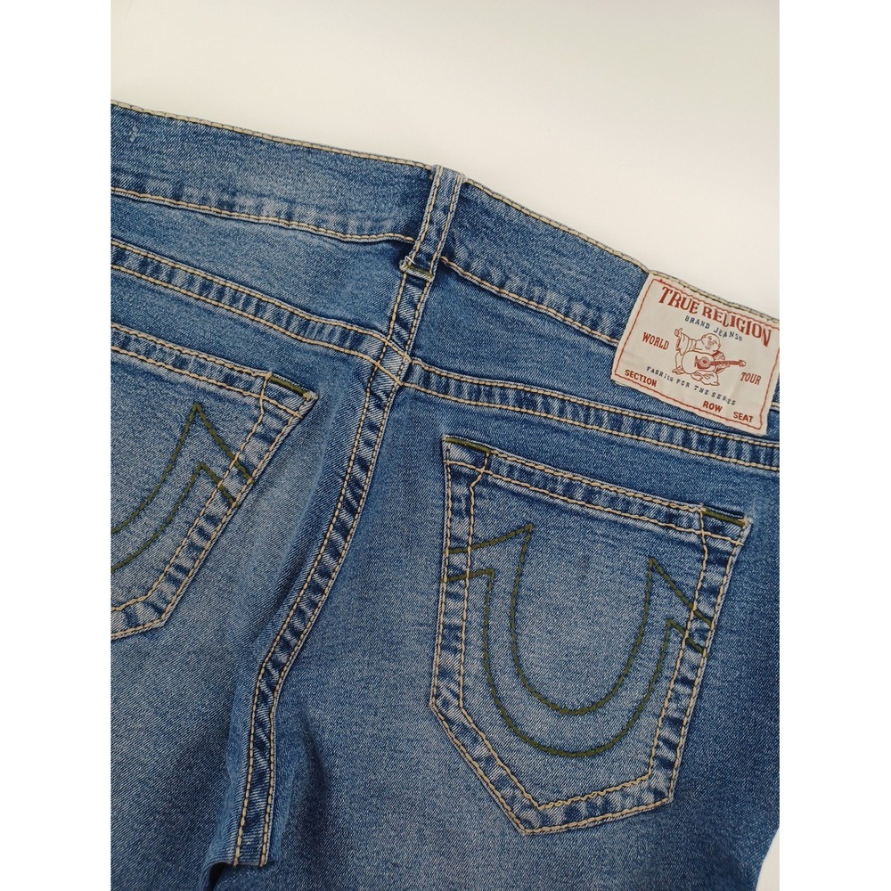 True Religion Mens Ricky BigT Relaxed Straight 36x33